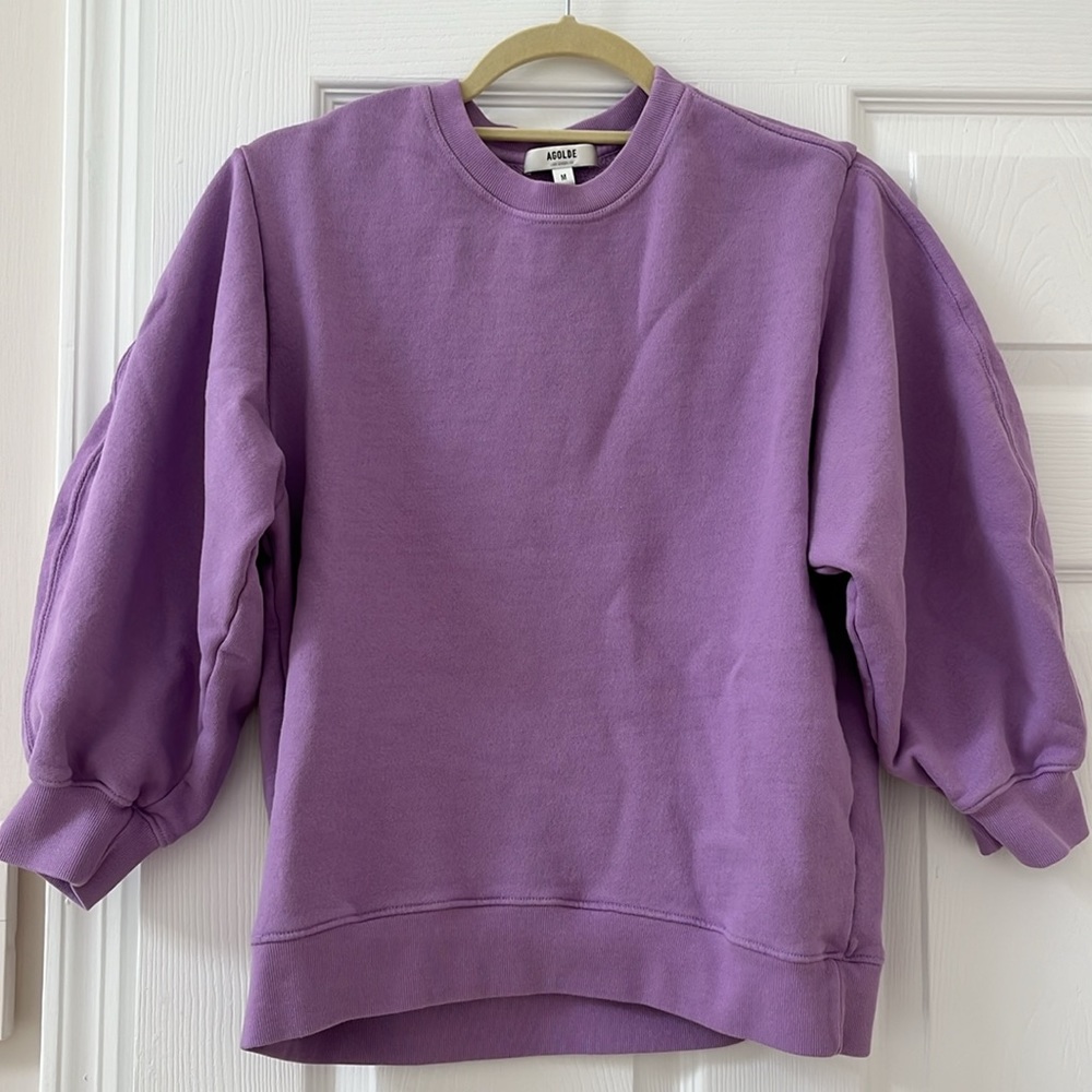 AGOLDE puffed sleeve sweatshirt